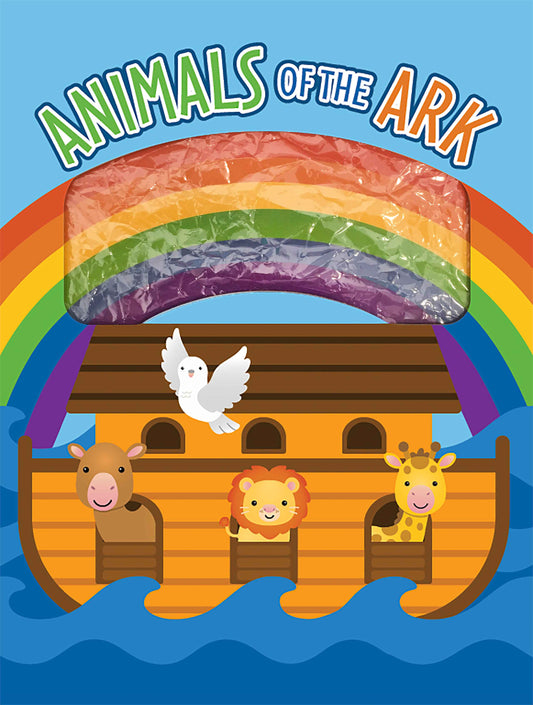 little hippo books animals of the ark religious sensory board book for toddlers
