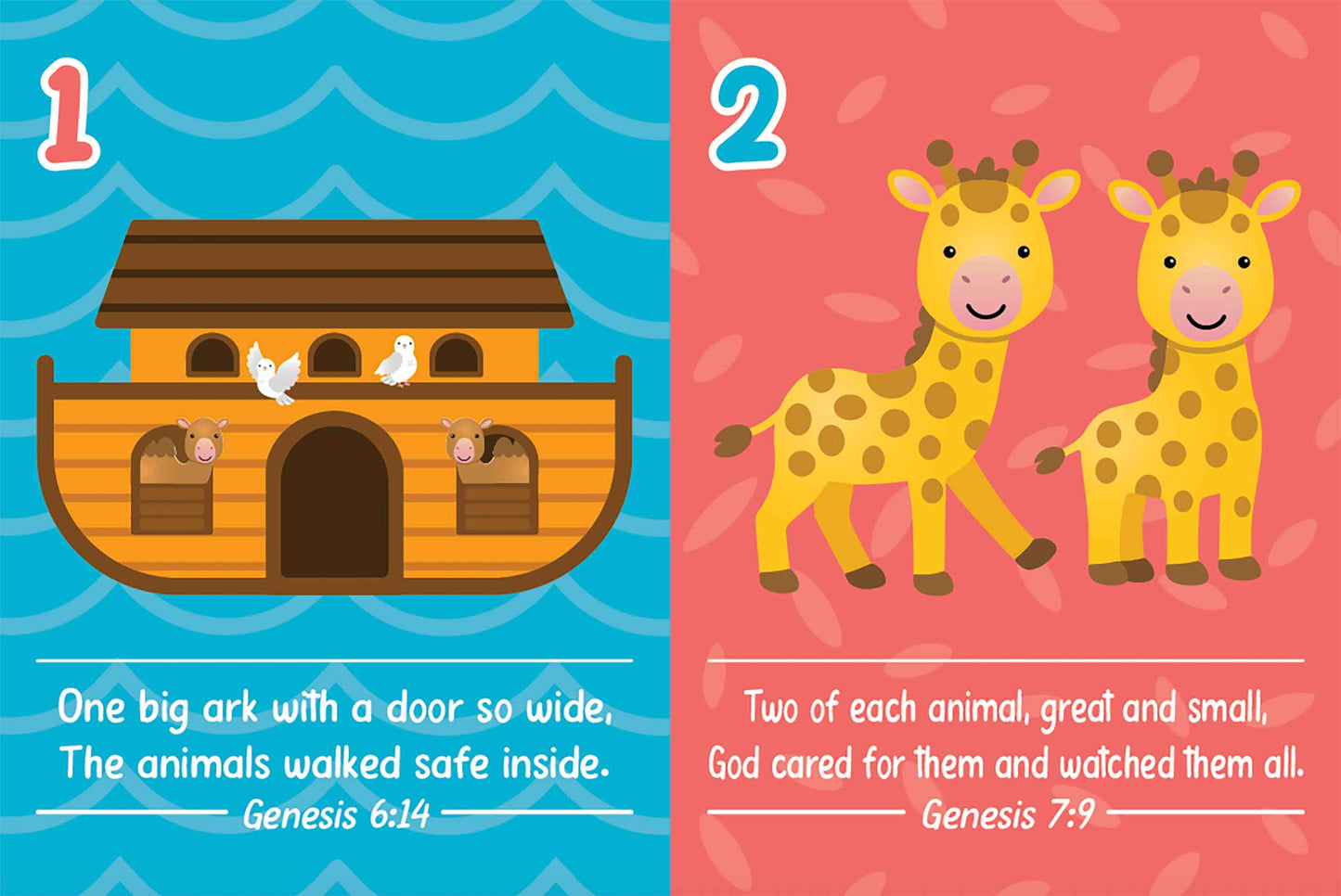 little hippo books bible verses and counting for toddlers