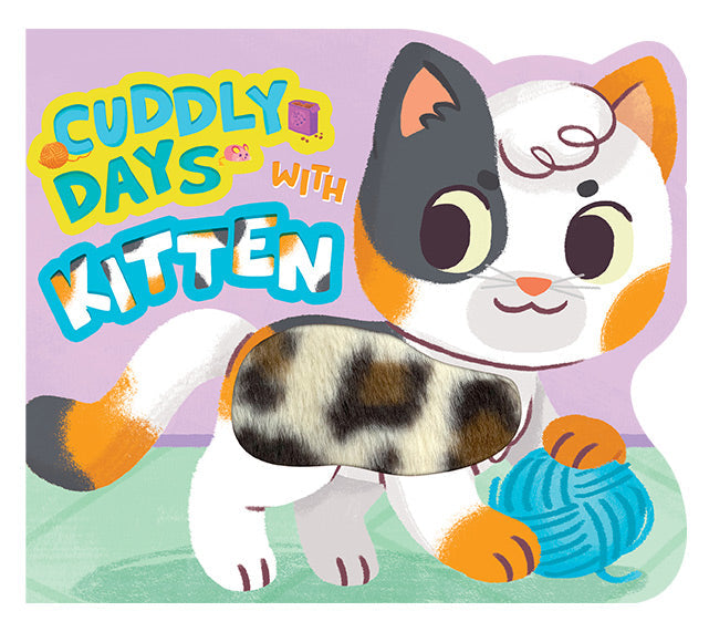 little hippo books cuddly days with kitten touch and feel shaped