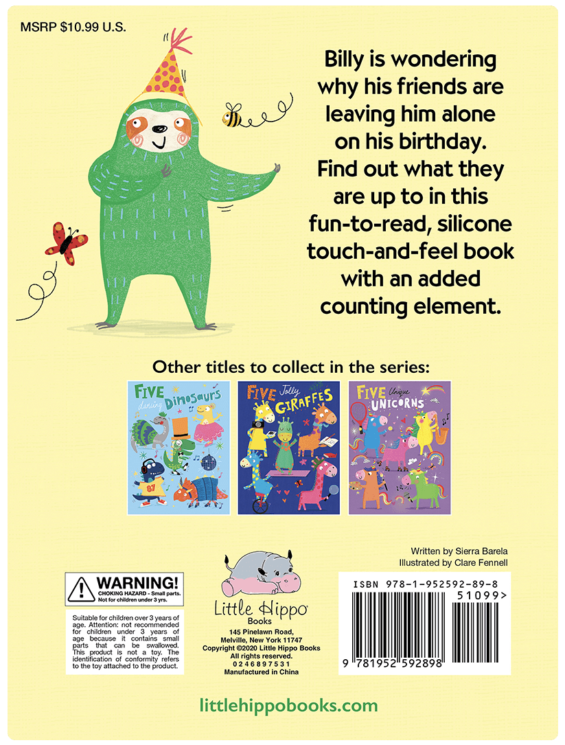 Little Hippo Books Five Silly Sloths