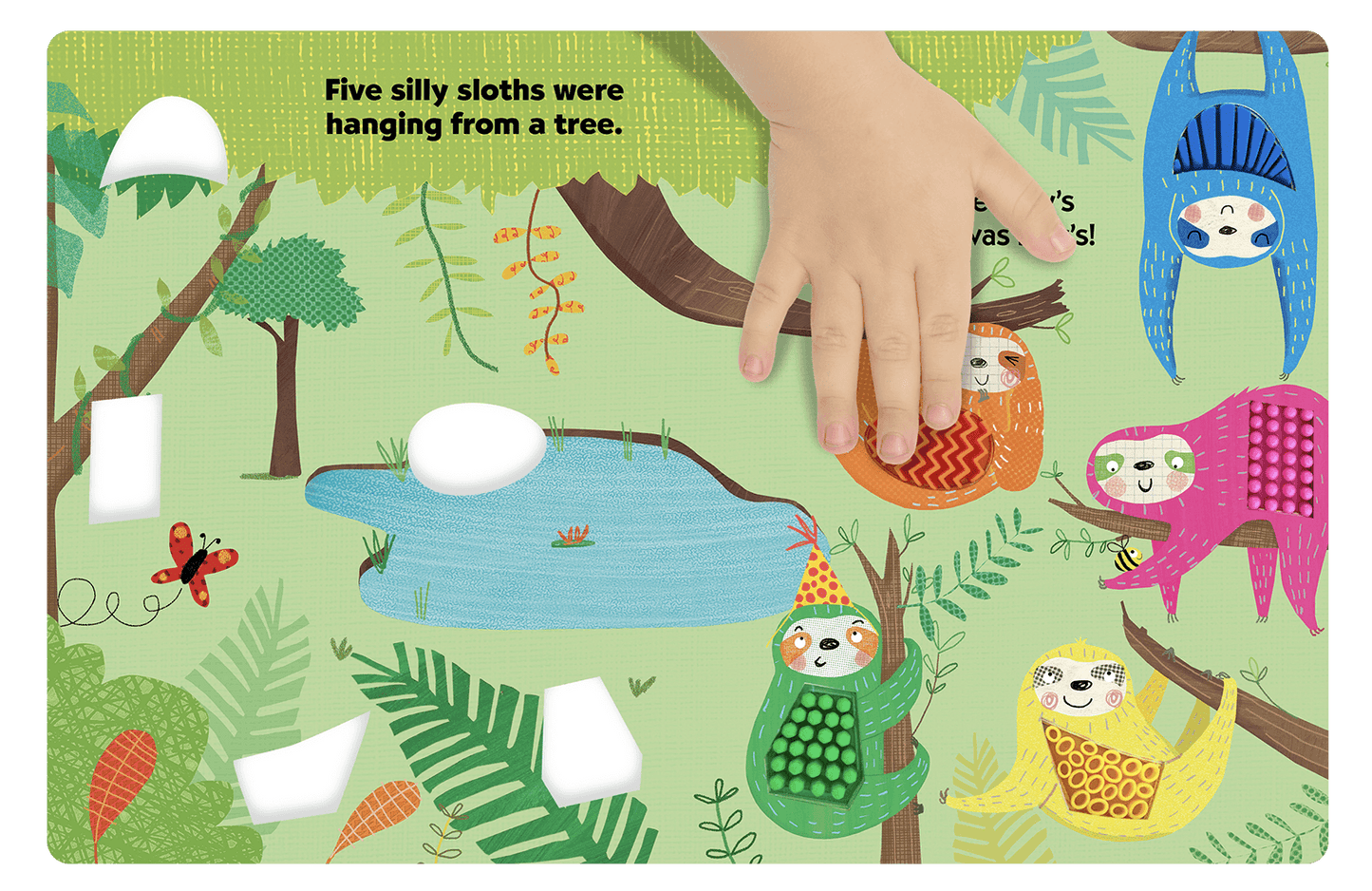 Little Hippo Books Five Silly Sloths