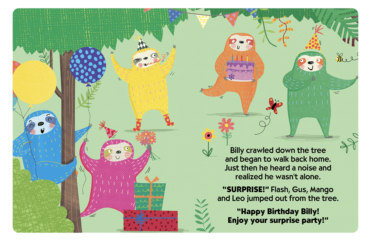 Little Hippo Books Five Silly Sloths