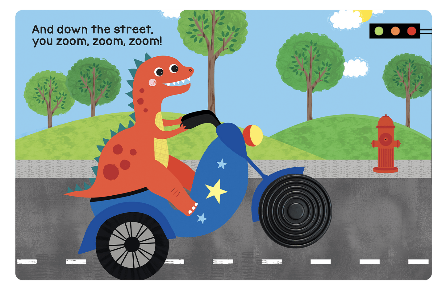 Go Go Go Dinosaur by Little Hippo Books