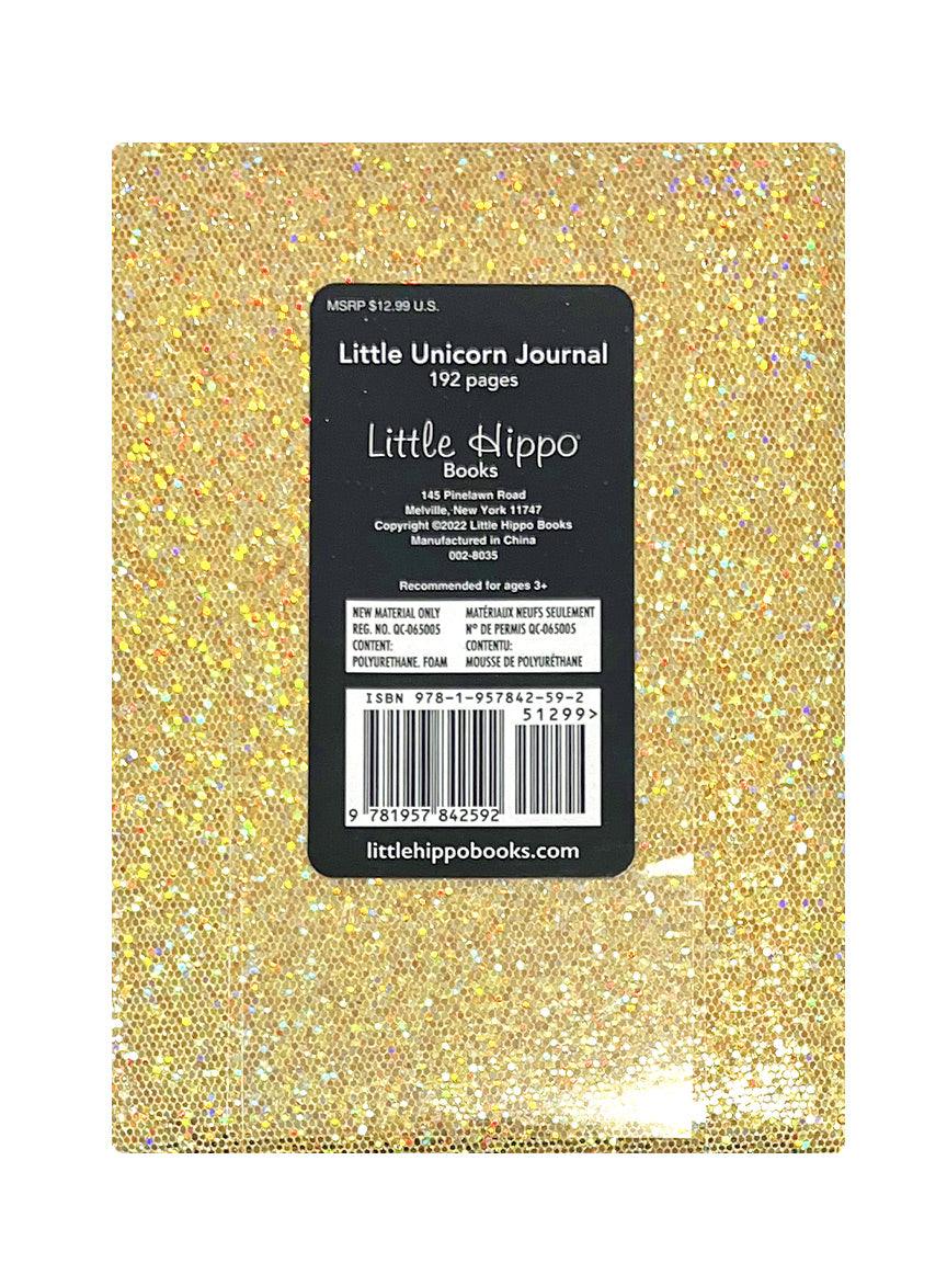 little hippo books writing journal notebook unicorn
