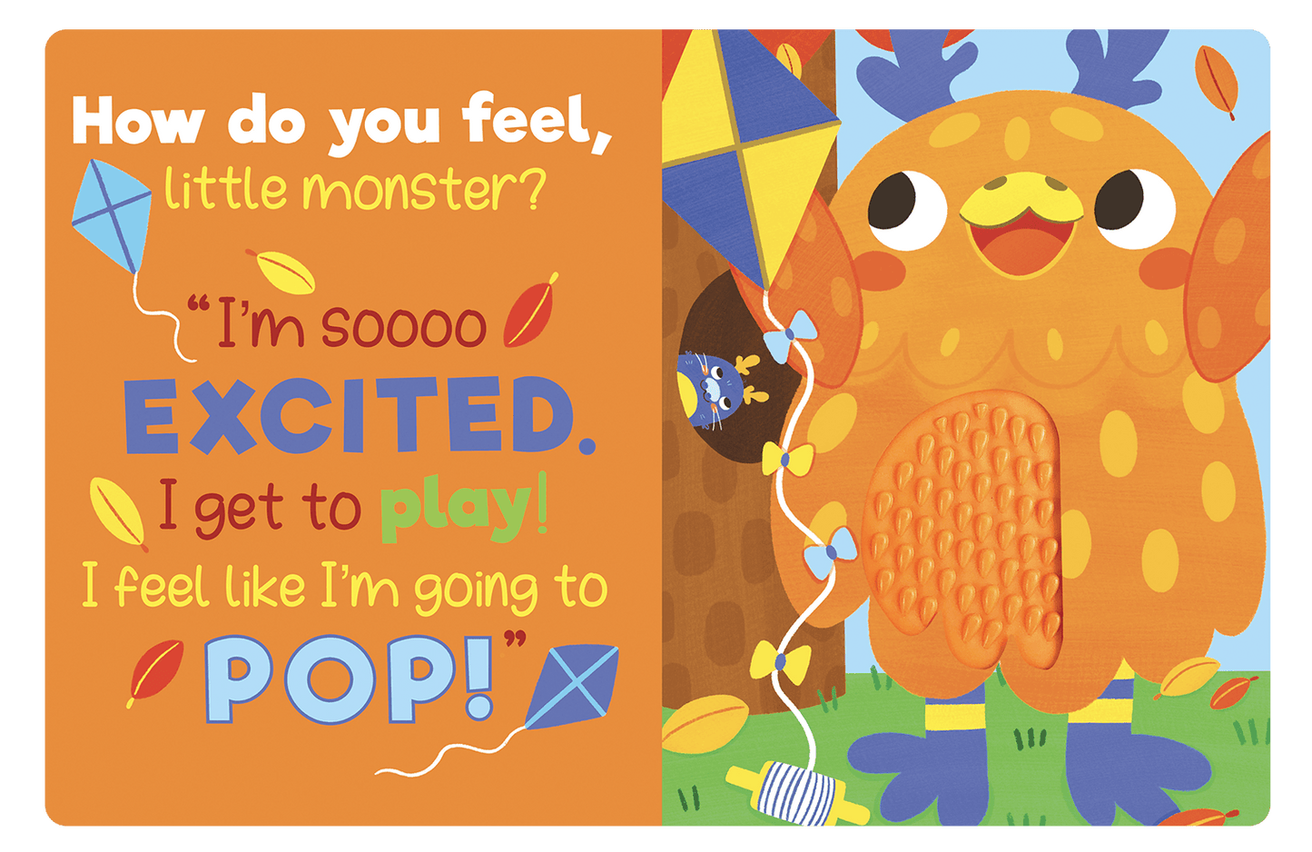 Little Hippo Books Silicone Touch and Feel Moody Monsters