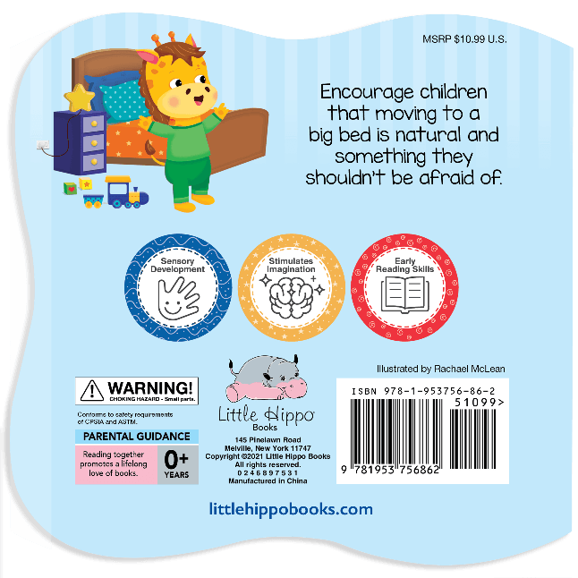 Little Hippo Books My Big Bed I'm a big Kid Book