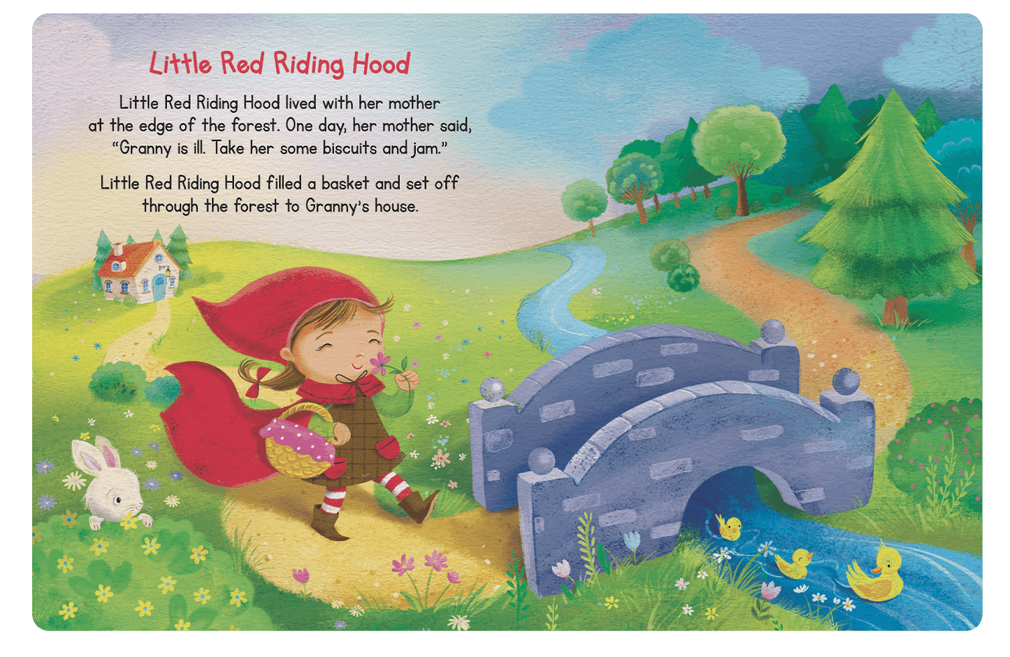 Little Hippo Books Children's Padded Board Book My First Book of Fairy Tales Little Red Riding Hood Three Little Pigs Ugly Duckling Sleep Bedtime Story family classic