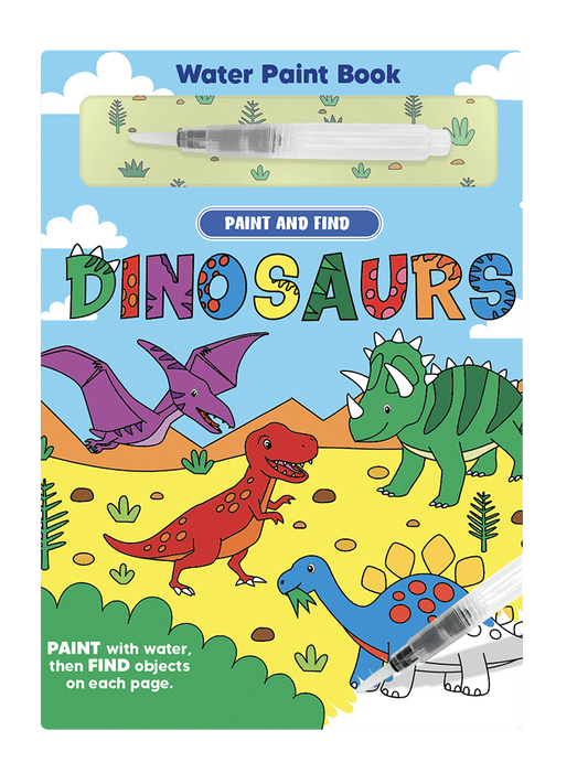 Paint and Find Dinosaurs - Little Hippo Books