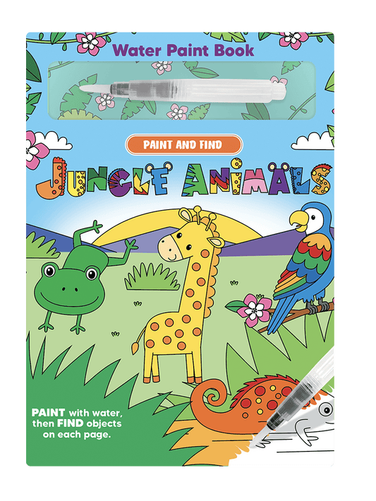 Paint and Find Jungle Animals - Little Hippo Books