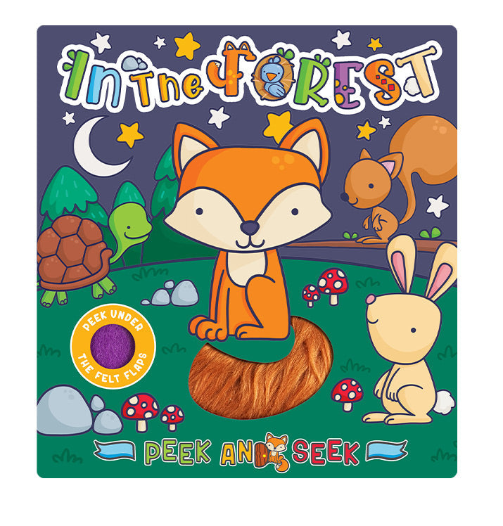 little hippo books peek and seek forest animals