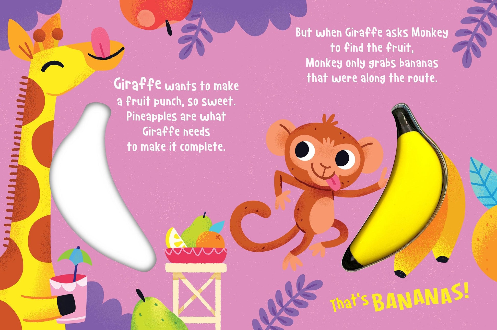 Little Hippo Books Touch and Feel with Squishy Foam That's Bananas