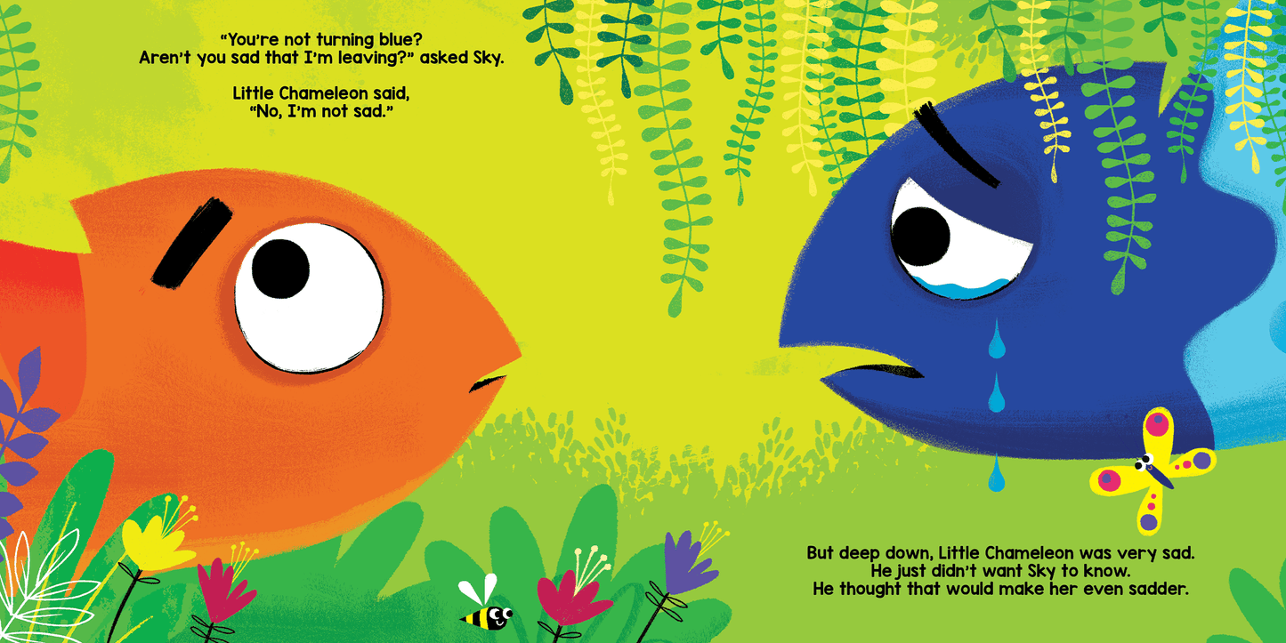The Chameleon Who Couldn't Change - Little Hippo Books