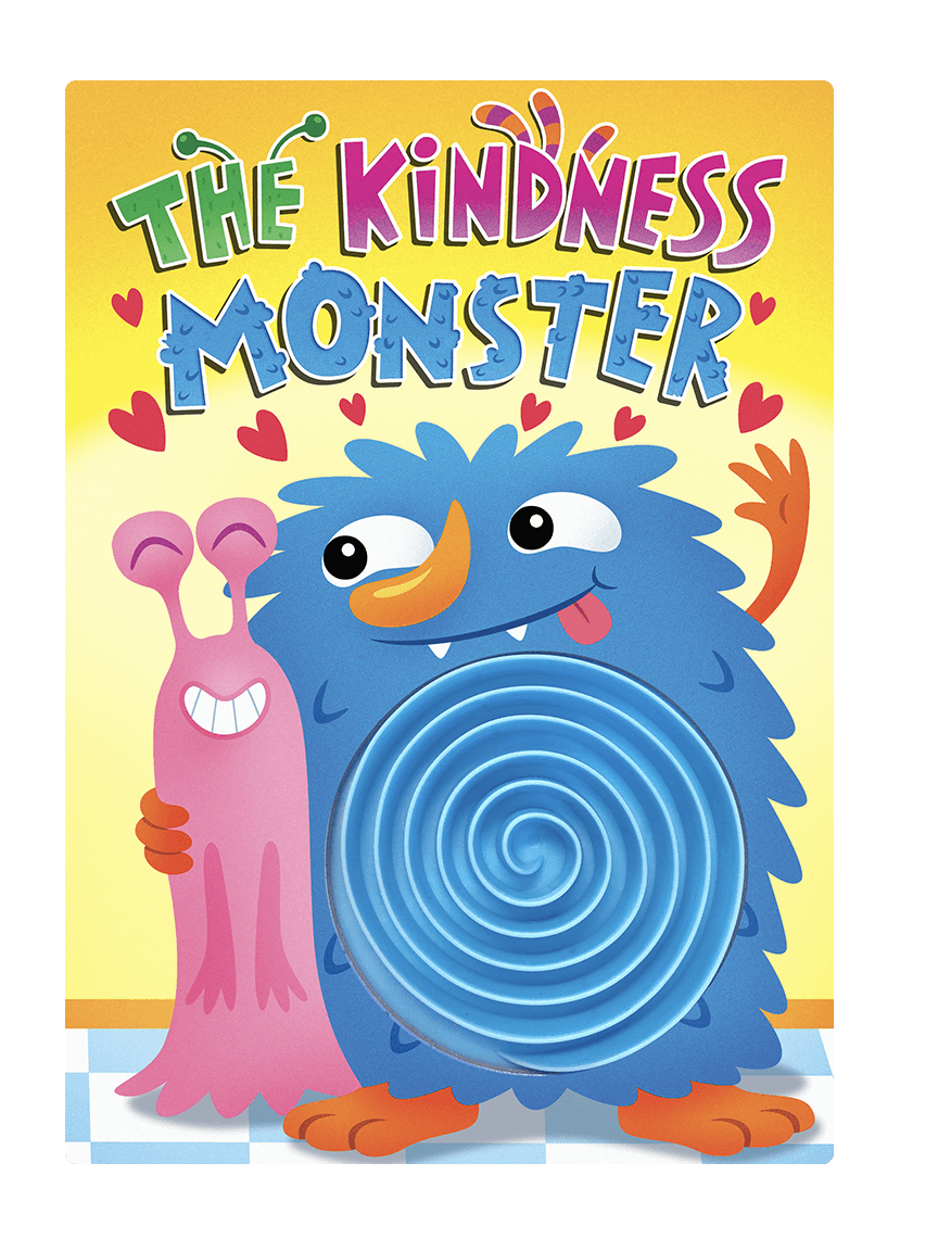 Little Hippo Books The Kindness Monster Touch and Feel