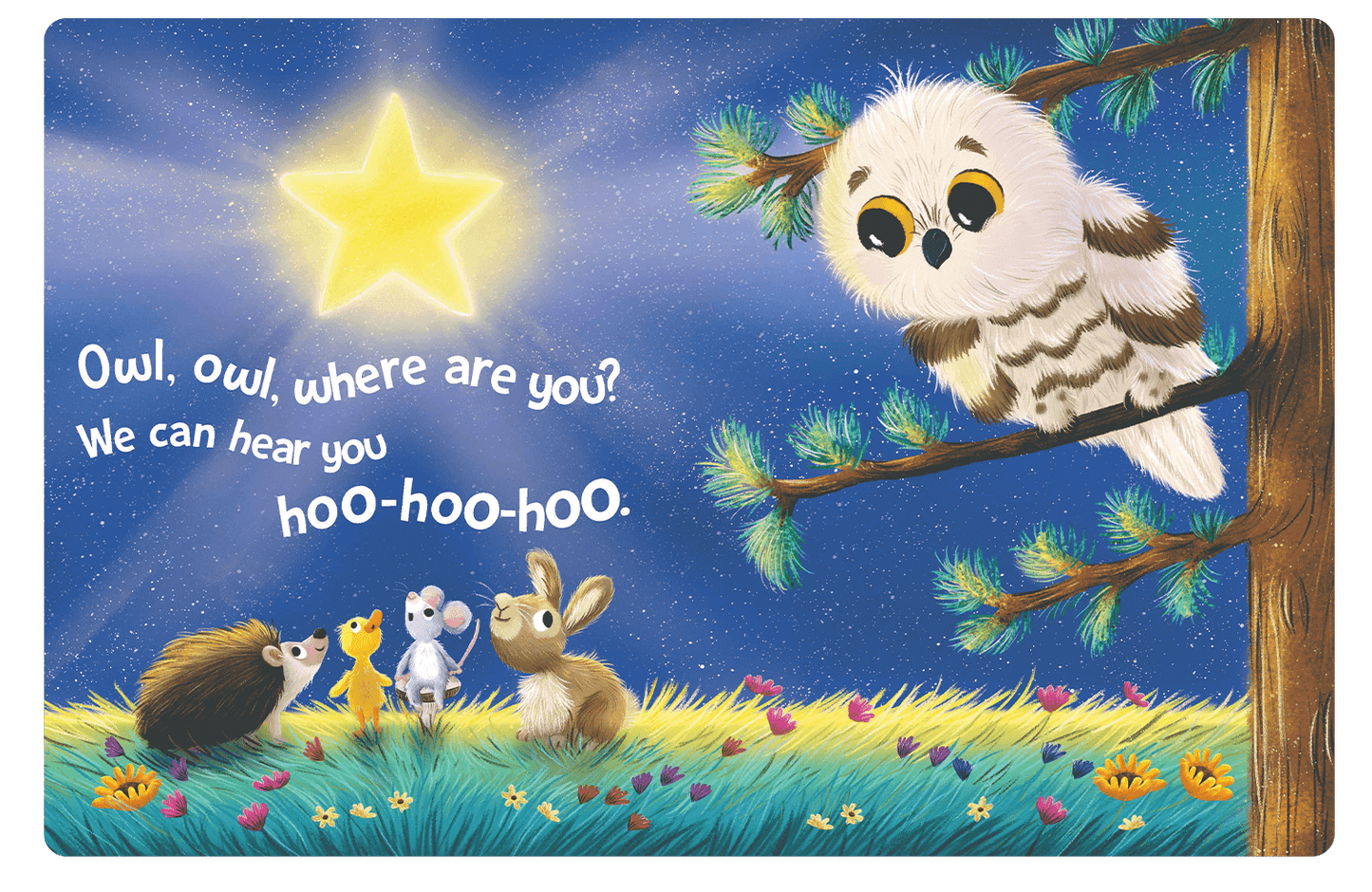 Twinkle Twinkle Little Star Little Hippo Books Children's Padded Board Book bedtime classic family rabbit