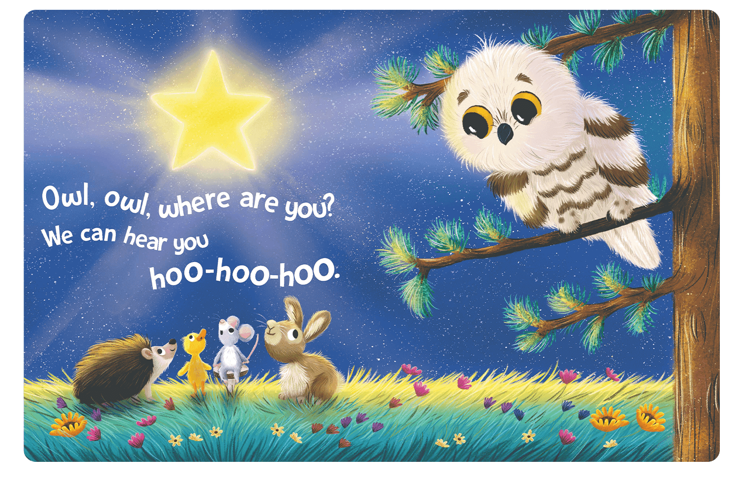 Twinkle Twinkle Little Star Little Hippo Books Children's Padded Board Book bedtime classic family rabbit