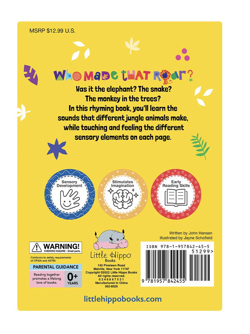 little hippo books touch and feel jungle sounds