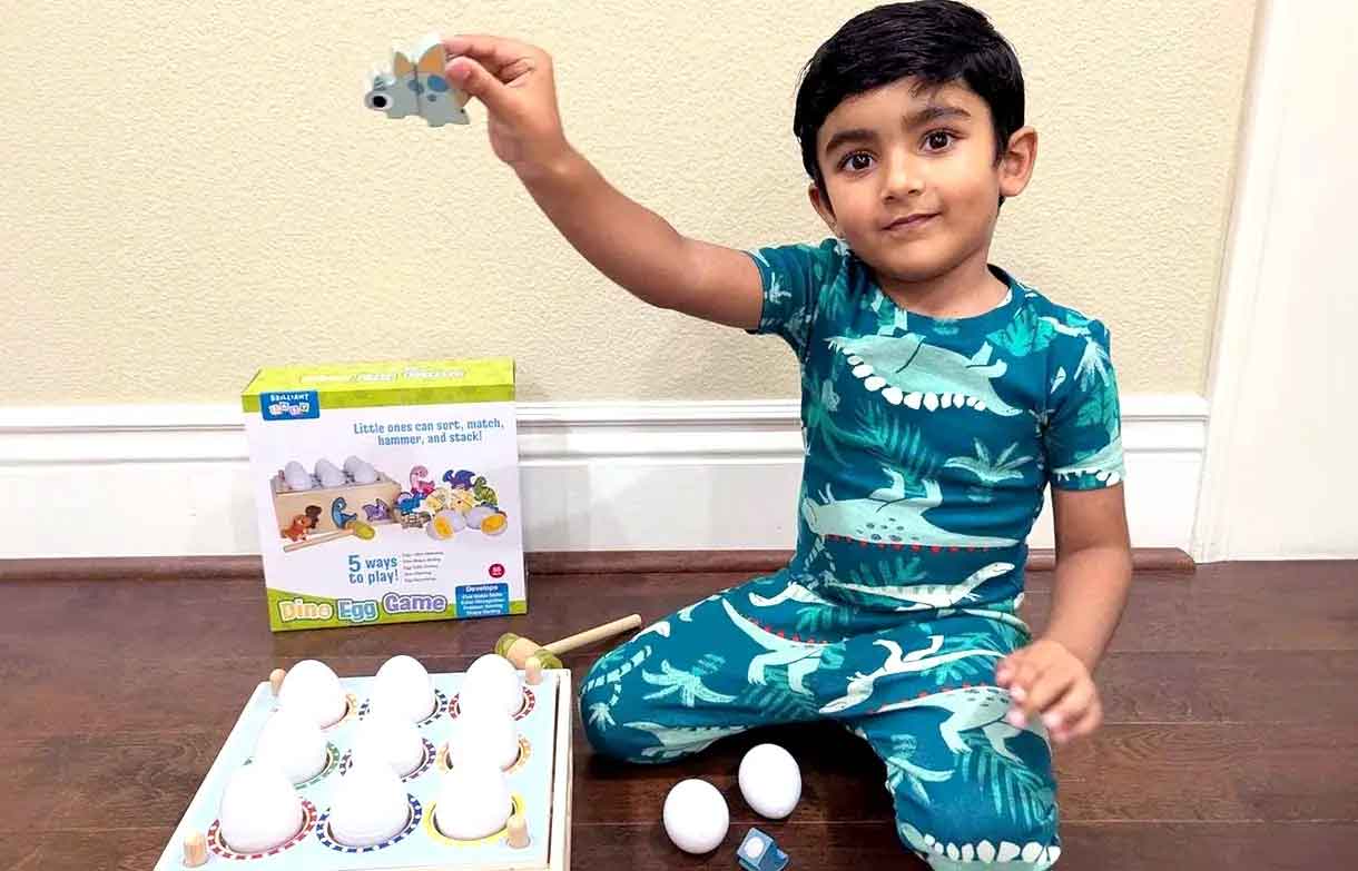 Brilliant Baby Dino Egg Game